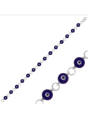 MONAROZA  Nazar 925 Ayar Gümüş Bileklik