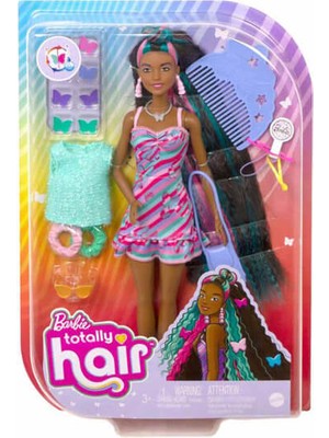Barbie Upuzun Muhteşem Saçlı Bebekler HCM87 - Esmer-Kelebek