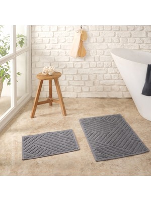 Karaca Home Kelly Line Gri Paspas Set