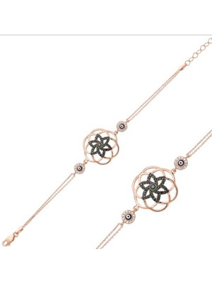 MONAROZA  Yaşam Çiçeği 925 Ayar Gümüş Bileklik