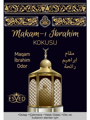 Esved Makamı Ibrahim Kokusu Dolap ve Çekmece Kokusu