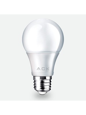 Ack 9w Led Ampul Doğal Beyaz 4000k - Göz Yormayan Ampul