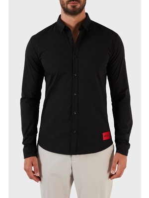 Hugo Pamuklu Streç Extra Slim Fit Gömlek Erkek Gömlek 50475687 001