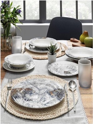 Pierre Cardin 24 Parça 6 Kişilik Günlük Yemek Takımı Kenya