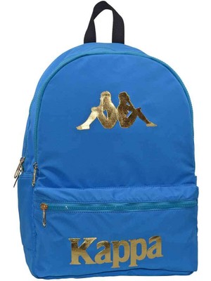 Kappa Spor Sırt Çantası 1936 Mavi Renkli Su Geçirmeyen Konforlu Tasarım ve Kullanışlı Cep