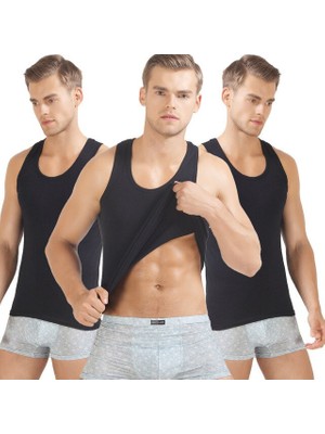 3'lü Paket Erkek Atlet %100 Pamuklu Özel Hijyenik Ambalajında Hijyenik Paketleme