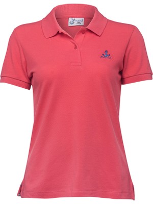 Anemoss Gemici Martı Kadın Polo Yaka T-Shirt