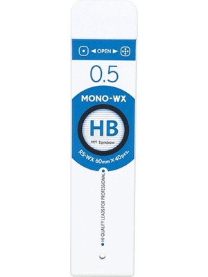 Tombow  Mono-Wx Profesyonel Uç  0,5 mm  40 Uç/tüp (Hb)