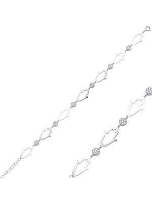 Gumush Gümüş Fatma Ana Eli Bayan Bileklik