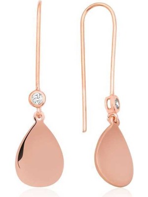 Gumush Gümüş Sallantılı Damla Küpe