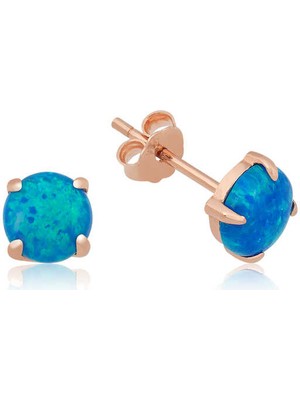 Gumush Gümüş Opal Taş Küpe