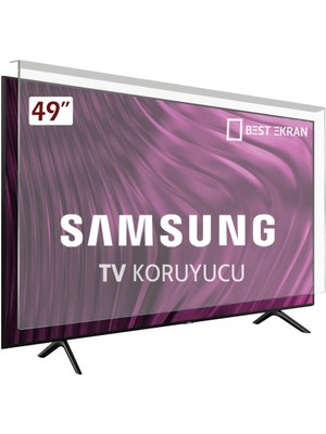 Best Ekran Samsung 49" inç 123 Ekran OLED QLED Qned Smart Webos Crystal Uhd 4k-8k  Android Televizyon Tv Ekran Koruyucu