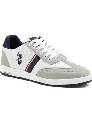 U.s.polo Assn. Kares Erkek Ayakkabi - Beyaz