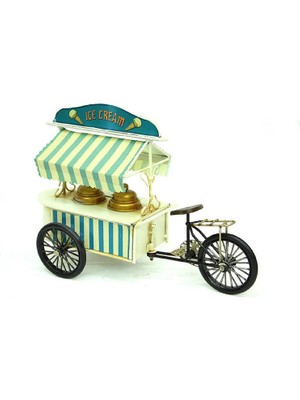 Moryconcept Dekoratif Metal Dondurma Arabası