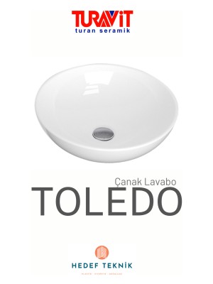 Turavit Toledo Çanak Lavabo 40 cm