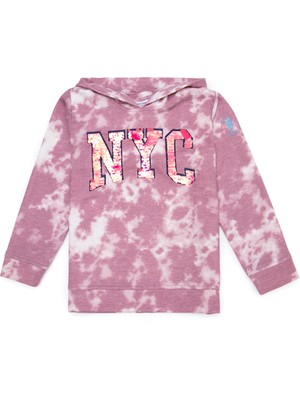 U.S. Polo Assn. Kız Çocuk Açık Manolya Sweatshirt 50256241-VR224