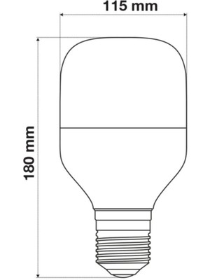 Noas 40W LED Torch Ampul