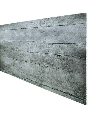 Pan Dekor 5 Adet (2,5m2) x Beton Görünümlü 3 Boyutlu Renkli Strafor Köpük Duvar Kaplama Paneli (DZ-855)