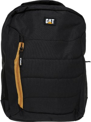 Caterpillar Pvc Siyah Unisex Çocuk Sırt Çantası Smt