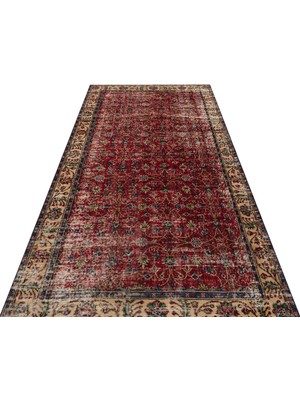 Sempati Halı Vintage Tarzı El Dokuma Halı 142 x 272 cm 9096