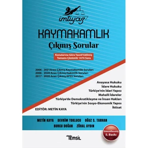 Imtiyaz Kaymakamlık Çıkmış Sorular