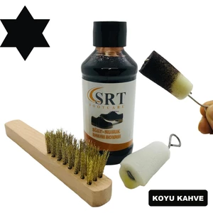 Srtfootcare Süet Nubuk Ayakkabı Bakım Boyası 110 gr ve Süet Temizleme Tel Fırça