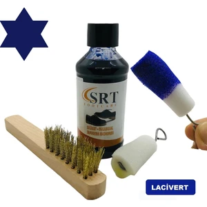 Srtfootcare Süet Nubuk Ayakkabı Bakım Boyası 110 gr ve Süet Temizleme Tel Fırça