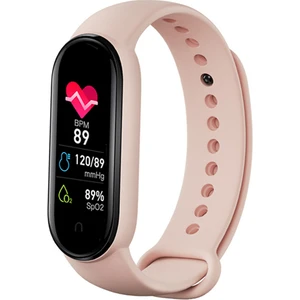 Manyetik Özellikli Bluetooth Akıllı Bilezik - Pembe (Yurt Dışından)