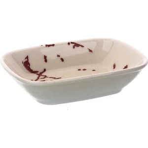 Tulu 14 cm Kare Kayık Mürdüm