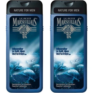 Le Petit Marseillais Duş Jeli Men Serisi Mineral ve Sedir Ağacı 400ML 2 Adet