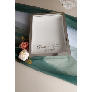 Verda Çerçeve 
30X40 cm Ledli Beyaz Gül Anı Çerçevesi! Ledli Fotoğraf Çerçevesi! Gül Anı Çerçevesi-Hkm Ticaret