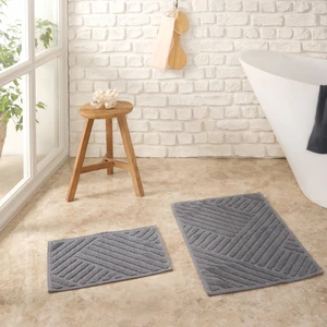 Karaca Home Kelly Line Gri Paspas Set