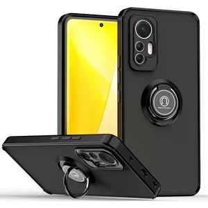 Szykd Xiaomi 12 Lite Için Yüzük Standlı Telefon Kılıfı - Pembe (Yurt Dışından)