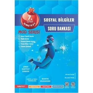 Nartest Yayınevi 7. Sınıf Mod Sosyal Bilgiler Soru Bankası