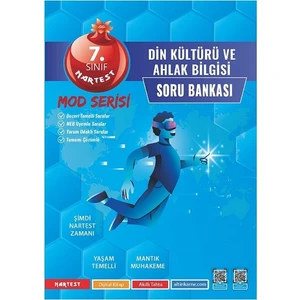 Nartest Yayınevi 7. Sınıf Mod Din Kültürü ve Ahlak Bilgisi Soru Bankası