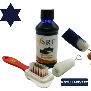 Srtfootcare Süet Nubuk Ayakkabı Bakım Boyası 110 gr ve 4 Yönlü Temizleme Fırçası
