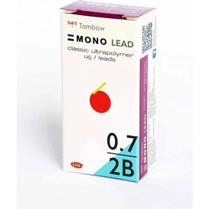 Mono Lead Uç  0,7 mm  12 Uç Tüp  2b - 6 Adet Kırmızı Tüp
