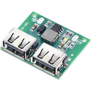 Rob Ada  Çift USB Çıkışı 9V 12V 24V To 5V 3A Dc-Dc Step Down Şarj Modülü