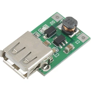 Rob Ada  Voltaj Yükseltici Regülatör Kartı 5V 1200 Ma USB Çıkışlı Step Up