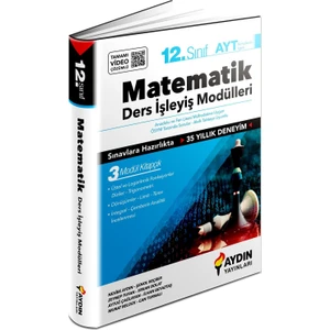 Aydın Yayınları 12. Sınıf  Matematik Ders İşleyiş Modülleri