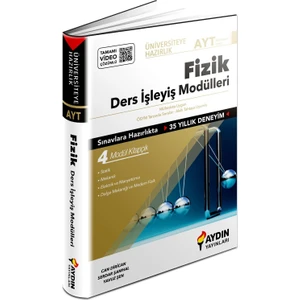 Aydın Yayınları Üniversiteye Hazırlık AYT Fizik Ders İşleyiş Modülleri