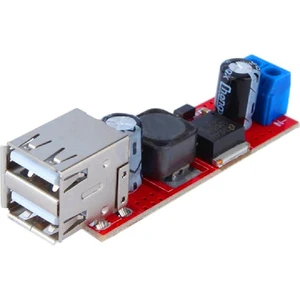 Rob Ada  Çift USB Çıkışlı 9V / 12V / 24V / 36V - 5V Dönüştürücü Dc 3A