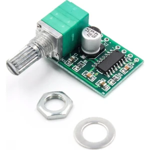 Rob Ada  Ses Ayar Potlu PAM8403 5V Mini Ses Yükseltici Class D 2X3W Amfi
