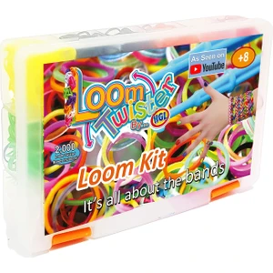 Hediyecik Rainbow Loom Twister Large Set 2.000 Parça