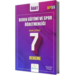 CBA Akademi ÖABT Beden Eğitimi ve Spor Öğretmenliği 7 Deneme Çözümlü