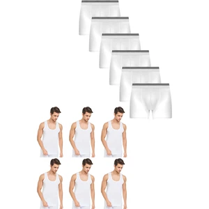 6 Adet Boxer & 6 Adet Atlet Kutulu Bohçalık Set