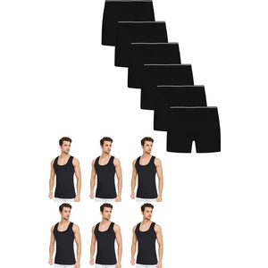 6 Adet Boxer & 6 Adet Atlet Kutulu Bohçalık Set