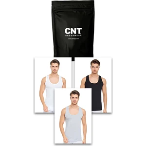 Erkek Atlet Pamuklu Basic 3'lü Premium Paket