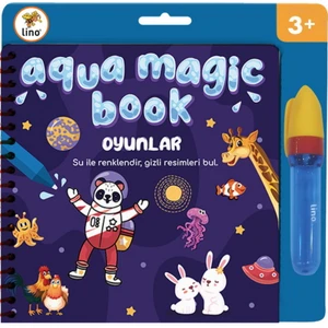 Aqua Magic Book Oyunlar (Sihirli Boyama Kitabı) (Ciltli)