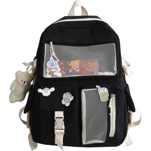 Lise Sırt Çantası Su Geçirmez Üniversite Öğrencisi Seyahat Laptop Çantası (Yurt Dışından)